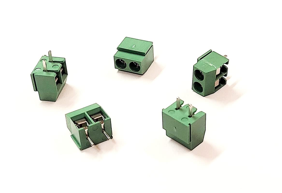 2 Pin Pcb Mount Screw Terminal Block Connectors - 126