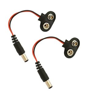 9V Battery Snap Connector to DC Male