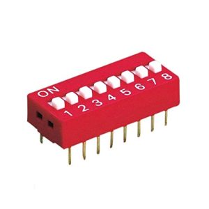 8 Way Dip Switch